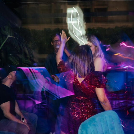 girl partying